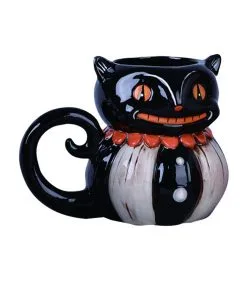 Johanna Parker Katzen Kürbis Vintage Tasse
