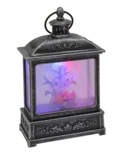 Leuchtende Halloween Baum Wasserkugel Laterne 21cm