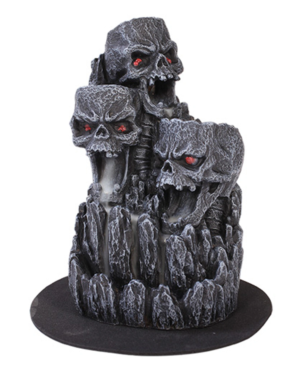 Totenschädelberg Backflow Räucherkegelhalter