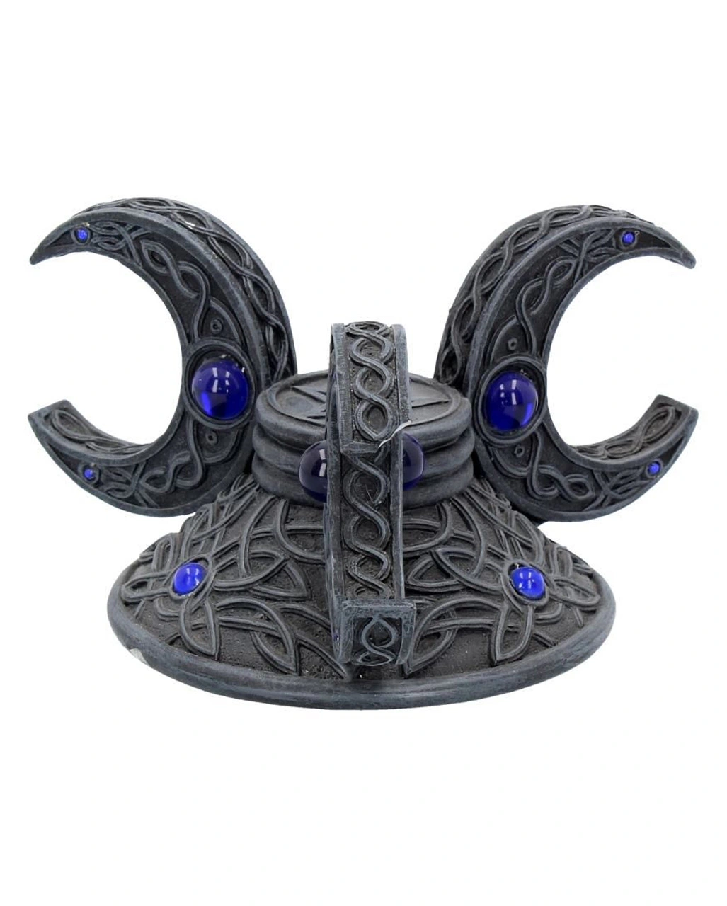 Dreifach Mond Kristallkugel Halter 10cm - Image 2