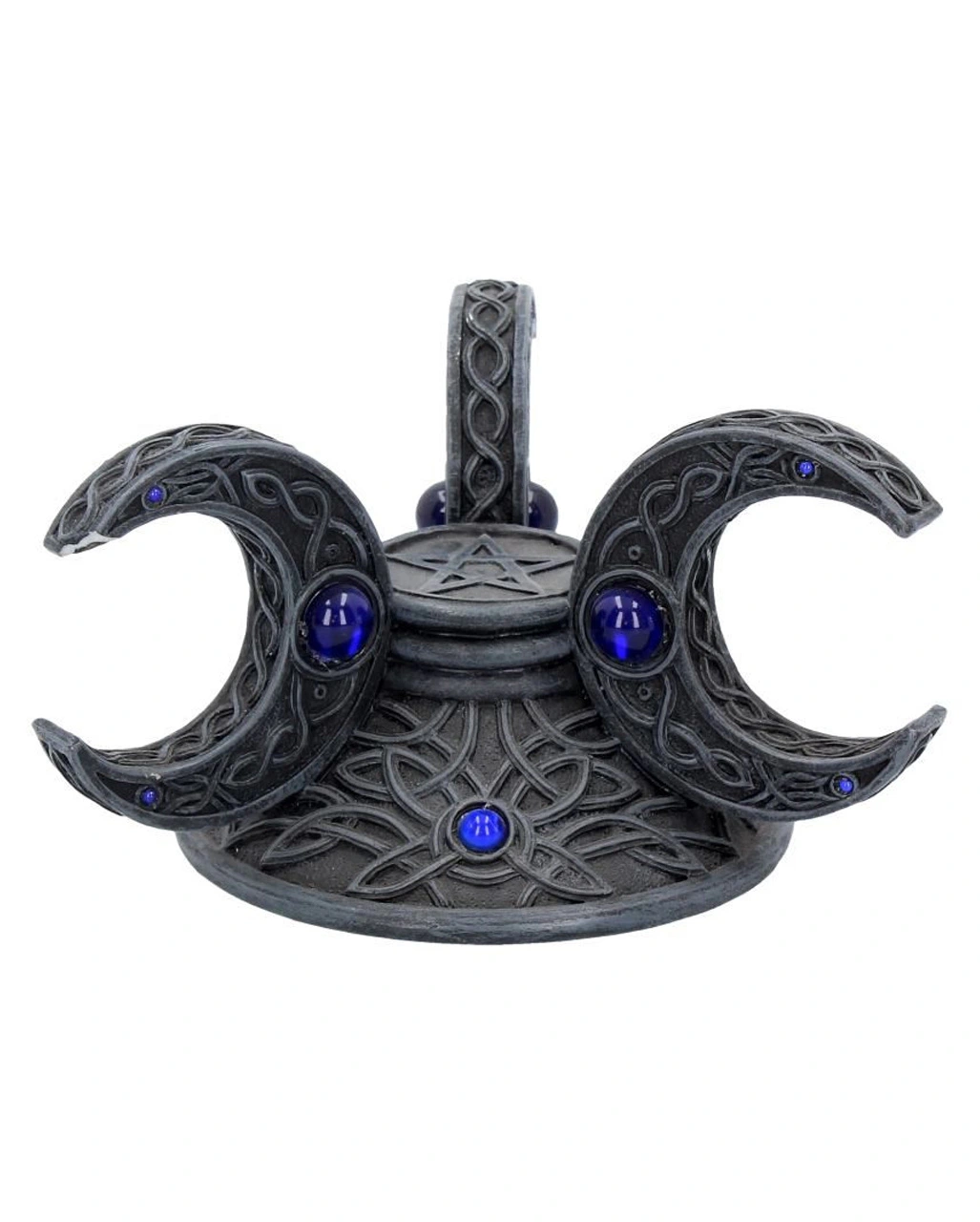 Dreifach Mond Kristallkugel Halter 10cm - Image 3