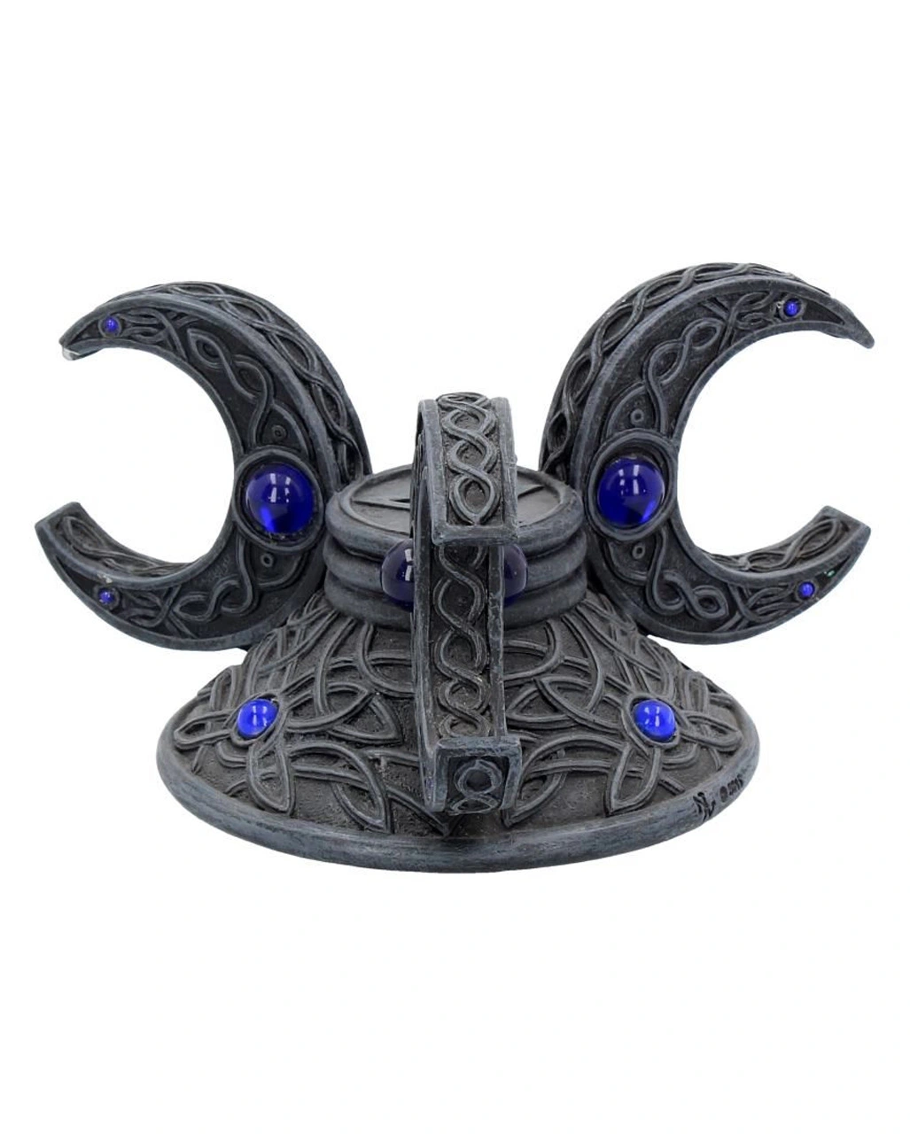 Dreifach Mond Kristallkugel Halter 10cm - Image 4