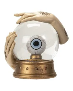 Hellseher Schneekugel Mit Auge 13cm